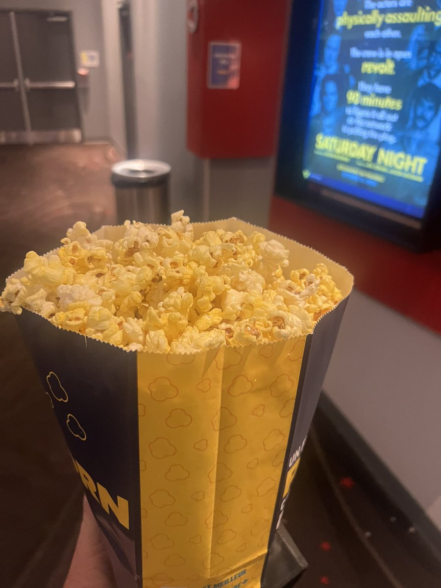 dirthawk21's tweet image. This one’s for you @StevenCheah, your death row popcorn brought me to the movies….. let’s see if I can get this done by the previews