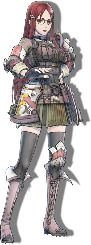 SegaoftheDay's tweet photo. Today's Sega Character of the Day is Minerva Victor from Valkyria Chronicles 4! https://t.co/D8cnNaOwpW