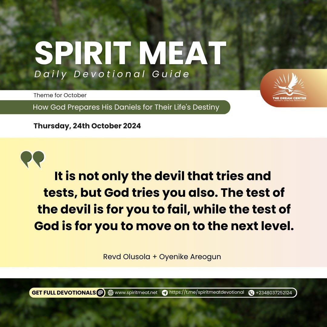 dcloicint's tweet photo. 🛡️ GOD’S SELECTION TEST FOR THE DANIEL’S COMPANY (1)
📖 Judges 7:1-5
🙏 One of the reasons why people fail to move with God is that they want the approval of men, but the approval of men is different from the approval of God.
#SpiritMeat #ReverendAreogun #RevOyenikeAreogun https://t.co/bT1neeAb7S
