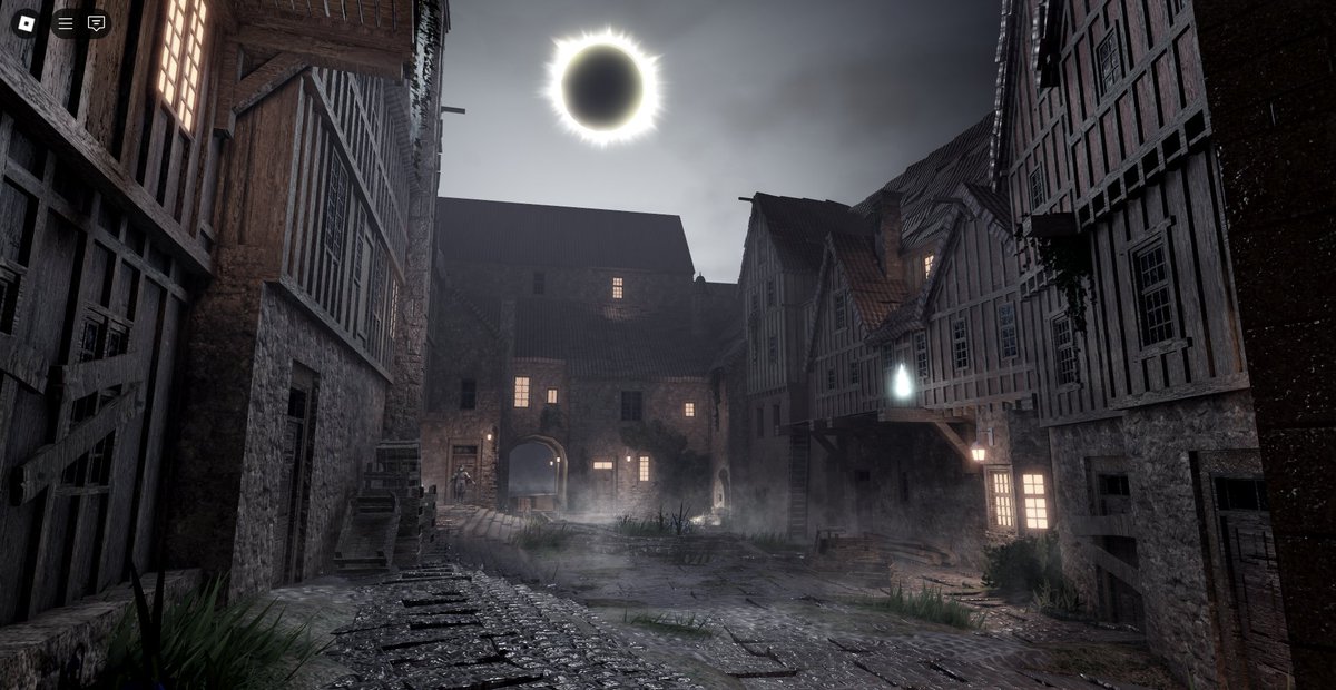 the eclipse 😱😱

#ROBLOX #RobloxDev #robloxstudio <a href="/Roblox/">Roblox</a>