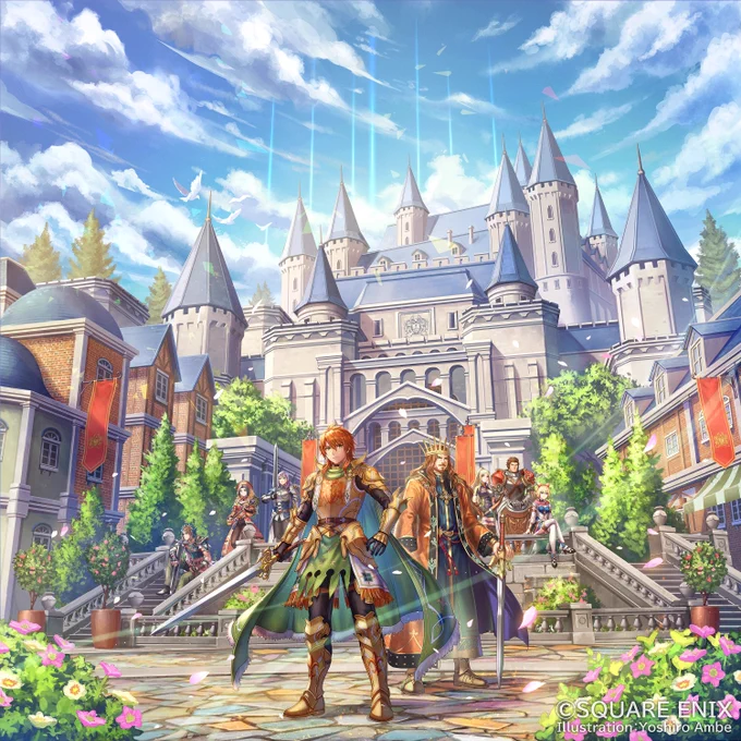 『ロマンシング サガ2 リベンジオブザセブン』メインイラストレーターを務めております。原作のイメージを大切に、この3年間全力で制作に取り組んできました。シリーズファンの皆さん、初めて『サガ』に触れる方、一人でも多くの方に遊んでいただけたら幸いです#ロマサガ2R #ロマサガ2R発売 