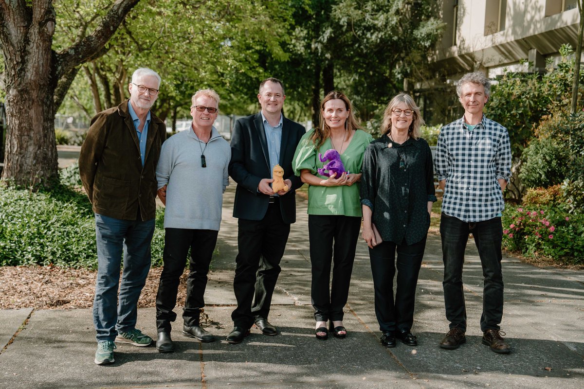 Last night we joined stop motion animation producer Stretchy to celebrate the start of production on their new stop motion feature film Kiri and Lou Rarararara! 🎬

Stretchy’s animation studio is located at UC’s very own Kōawa 📍 

#KiriandLou #DigitalScreen #Filmmaking