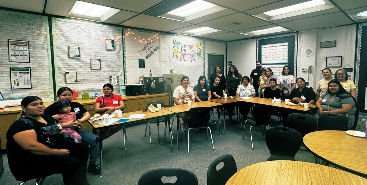 Coffee with the Principal was a success!! #WeArePBV #SandriniSaints