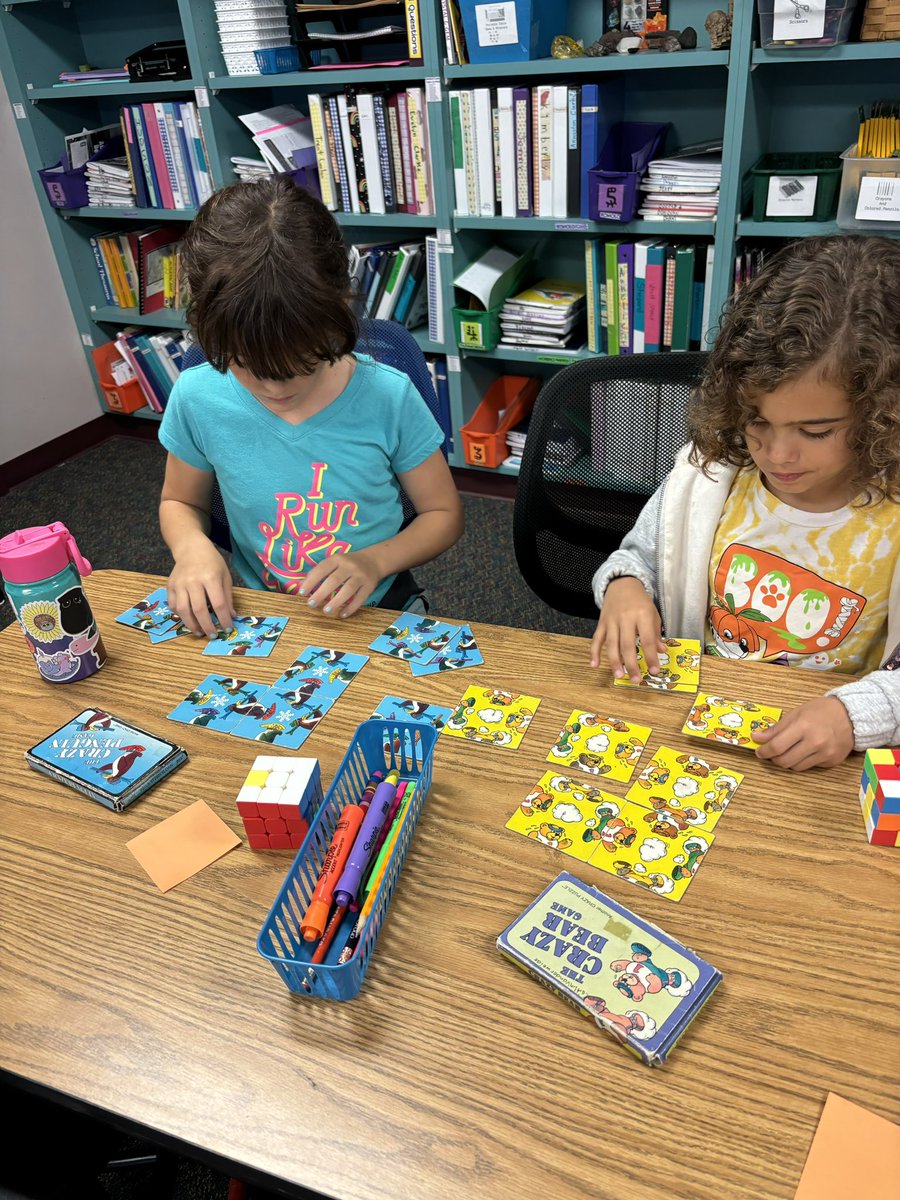 mshrnr's tweet photo. 3rd graders enjoyed solving these Crazy Game puzzles generously shared by Ms. Defibaugh.These puzzles engage a range of skills: spatial reasoning, pattern recognition, problem-solving, memory, perseverance, patience, and logical thinking. @MissDefibaugh #whygt @ZueSBales https://t.co/v0vCOZpHng