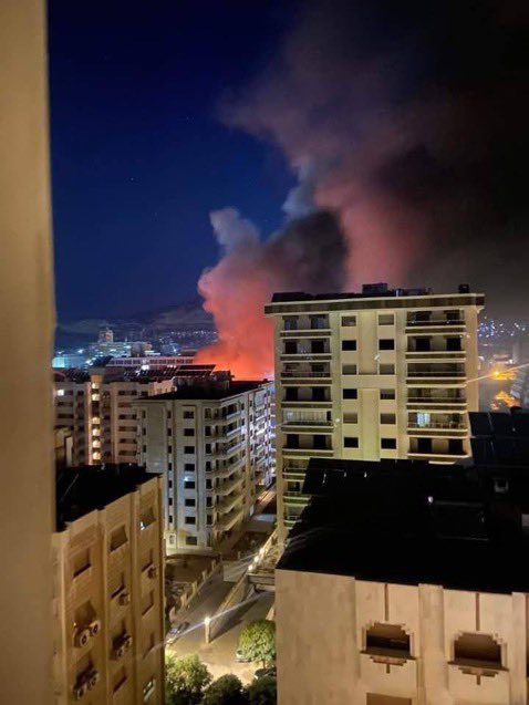 BREAKING:

Israel is dropping bombs on civilian areas in Syria’s capital city of Damascus, terrorizing Syrian families in the middle of the night.