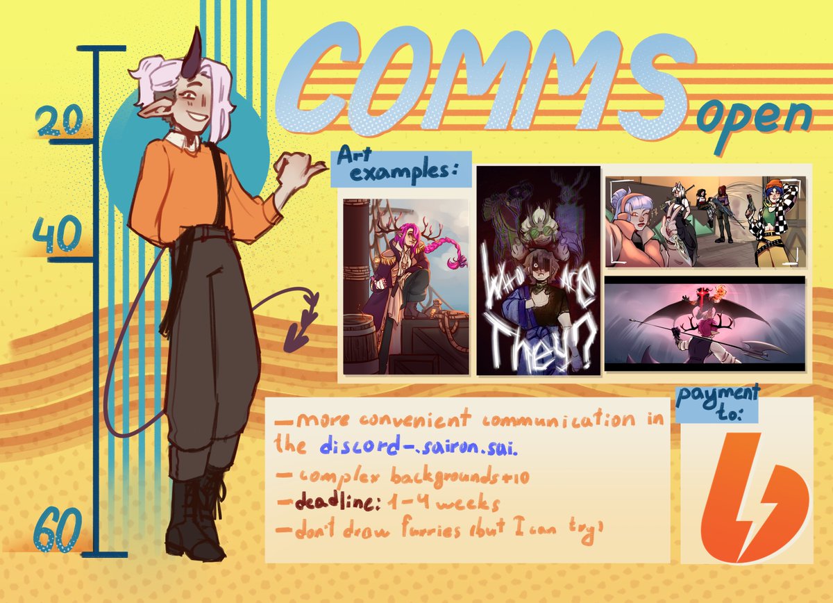 _just_ssai_'s tweet image. I've been thinking about doing this for a long time....
sooo COMMS OPEN! :D
I'd be very happy if you could share this post!