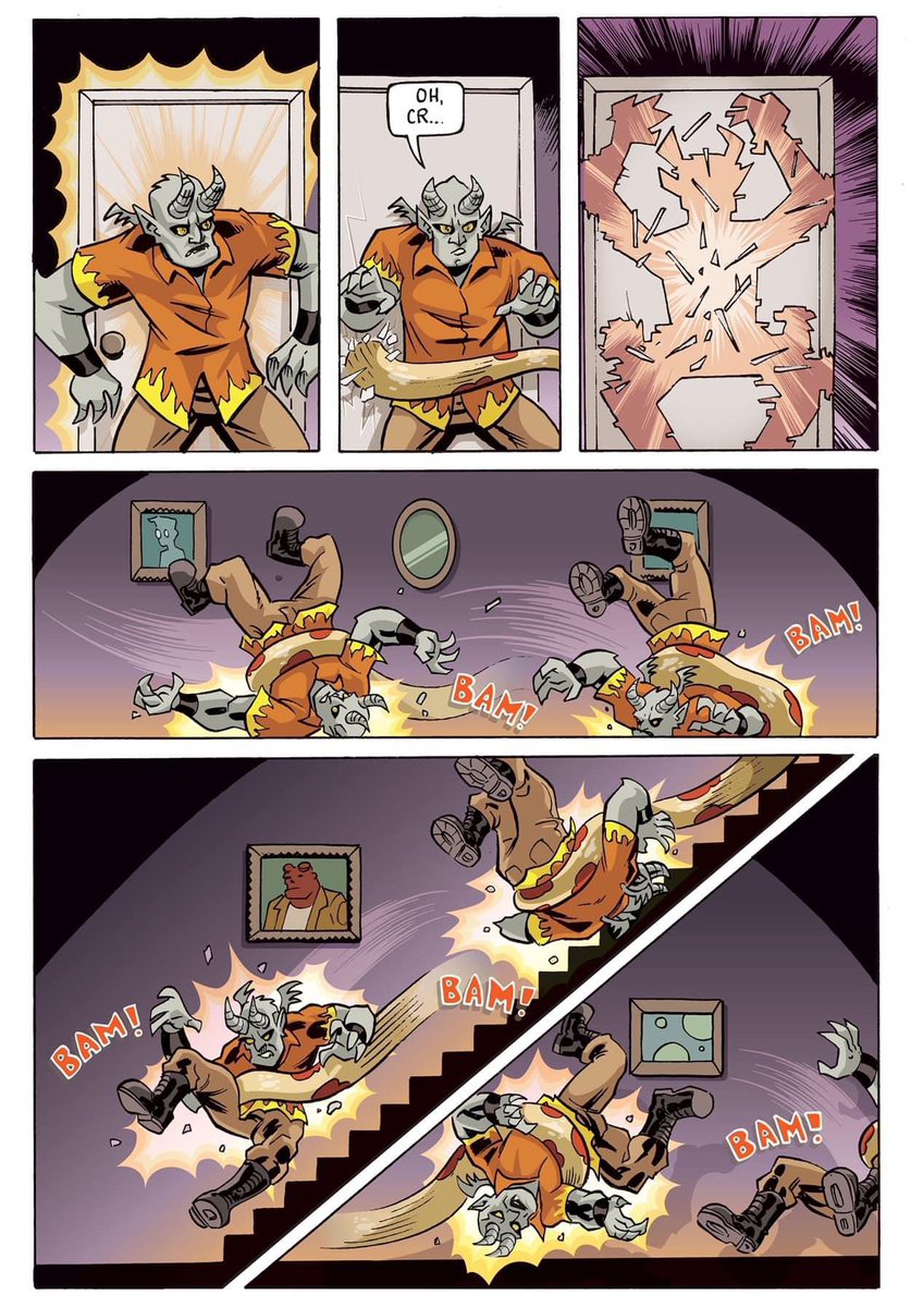 potsandpanels's tweet photo. Tonight’s creator spotlight is @markstegbauer He has worked for Marvel, DC, and many others. His is a Midwest based cartoonist know for his creation Dr. Gargoyle. https://t.co/S4xkELD5Ut https://t.co/OCigeprWIF