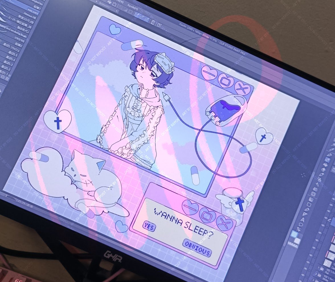 #wip  #vaporwave   #sketch