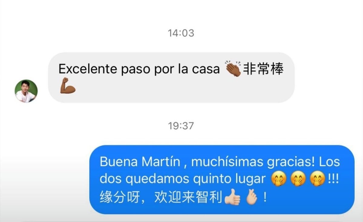 Team Yuhui y Team Martín Ku felices con la interacción de los 2 Chinos de GH 🥰🥹 #GranHermanoCHV