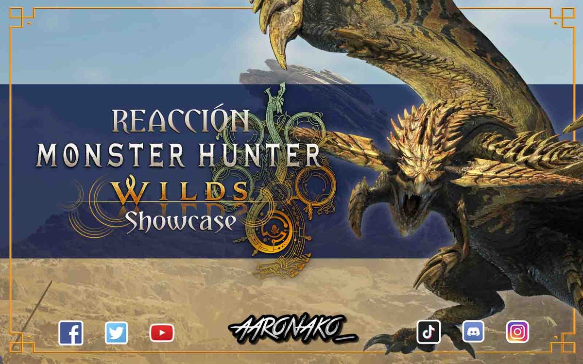 Aaronako_'s tweet photo. 🔥 ¡NUEVO VIDEO! 🔥 Reacciono al showcase de la beta abierta de Monster Hunter Wilds 🐉 ¡Nos muestran detalles épicos como el creador de personajes, misiones de cazador y un vistazo al modo historia! 😱💥
👉 Míralo aquí: https://t.co/QwqMhydvkv
#MonsterHunterWilds #BetaAbierta https://t.co/uw9efR4Y4K