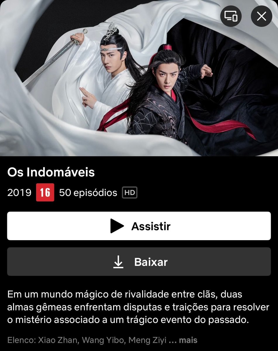 netflix_portal's tweet photo. O acordo de licenciamento do dorama “Os Indomáveis”, na Netflix, foi renovado por mais algum tempo. 

A série ia ser removida do serviço no dia 25 deste mês. https://t.co/qCgG7NACVl