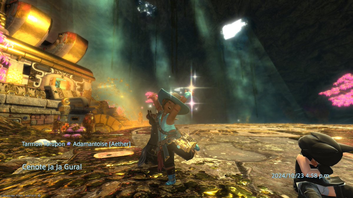 Farshaw's tweet photo. @FF_XIV_EN can you tell i dont know how gpose works? #FFXIVGoldenSweepstakes https://t.co/oG87PeavKa