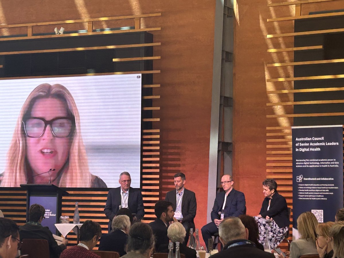 AnnetteSchmiede (@annetteschmied3) on Twitter photo In Adelaide supporting the <a href="/digihealthcrc/">Digital Health CRC</a> team panel at the Australian Academy of Health and Medical Sciences - In Adelaide supporting the <a href="/digihealthcrc/">Digital Health CRC</a> team panel at the Australian Academy of Health and Medical Sciences -