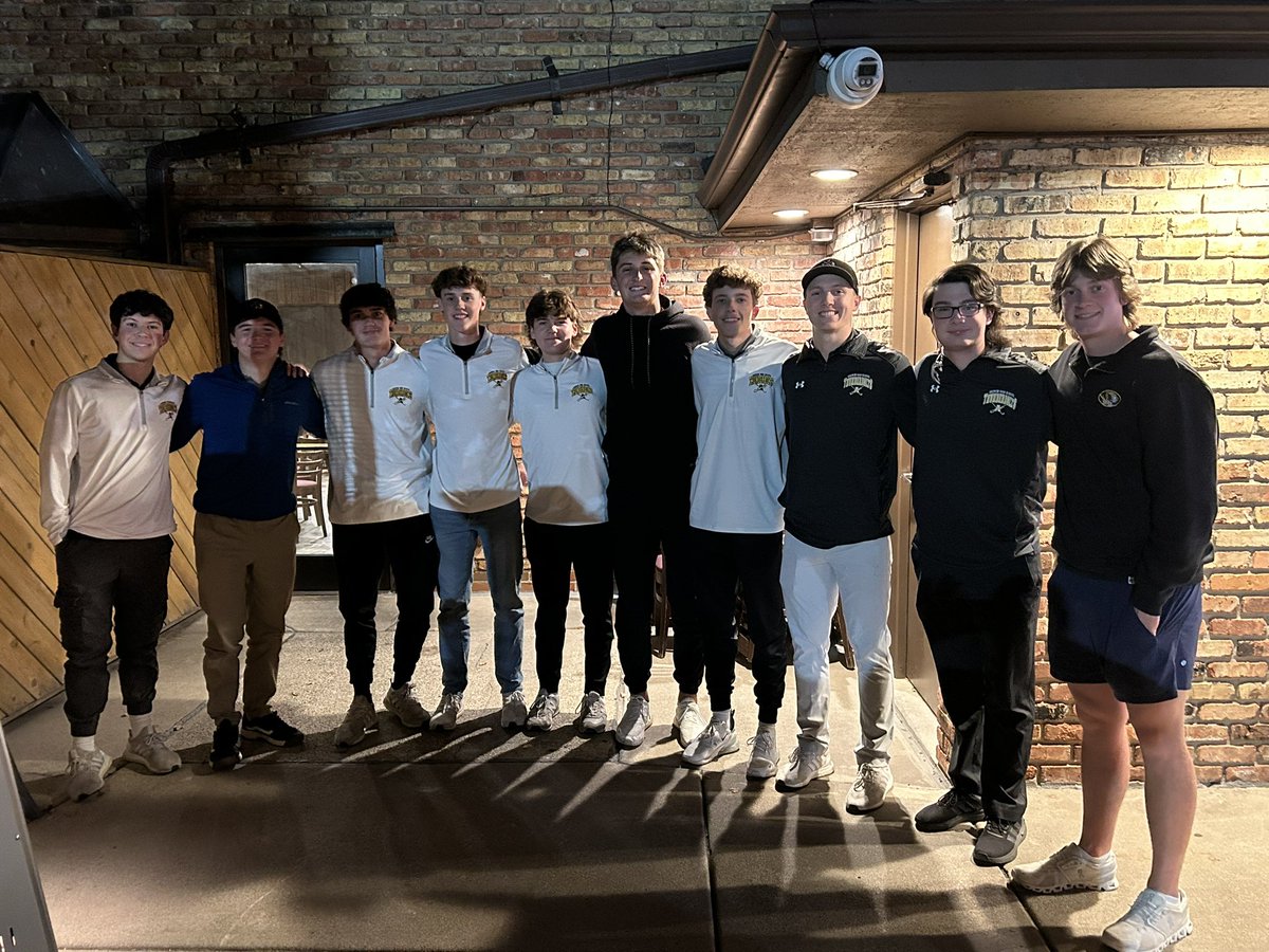 Your 2024 Varsity Boys Golf team seniors at tonight’s banquet: