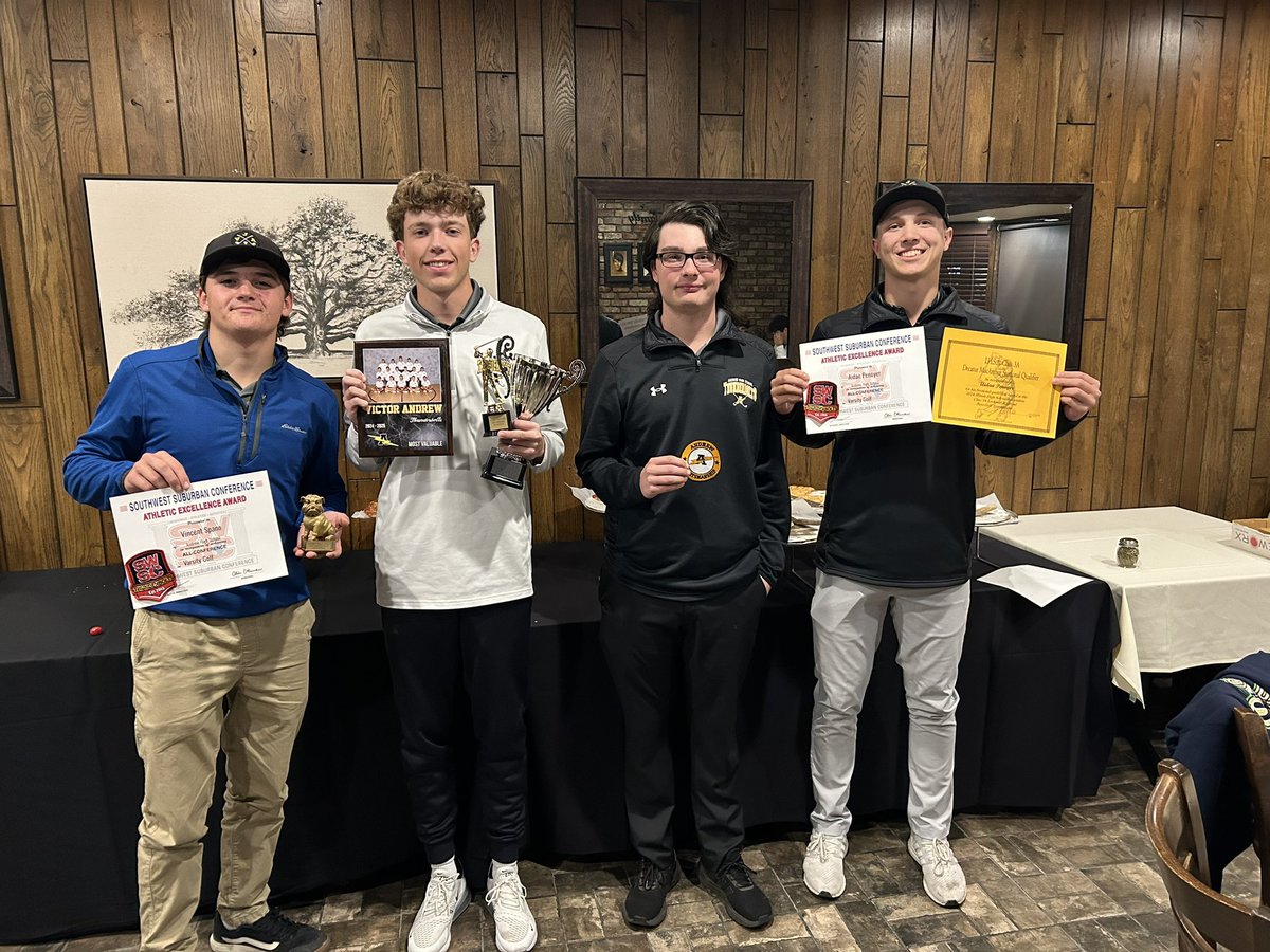 Award winners at tonight’s banquet: