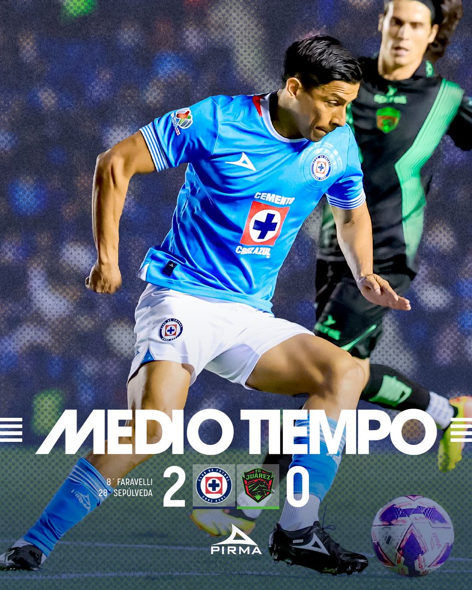 CruzAzul's tweet image. A LA PAUSA CON LA VENTAJA. 💙