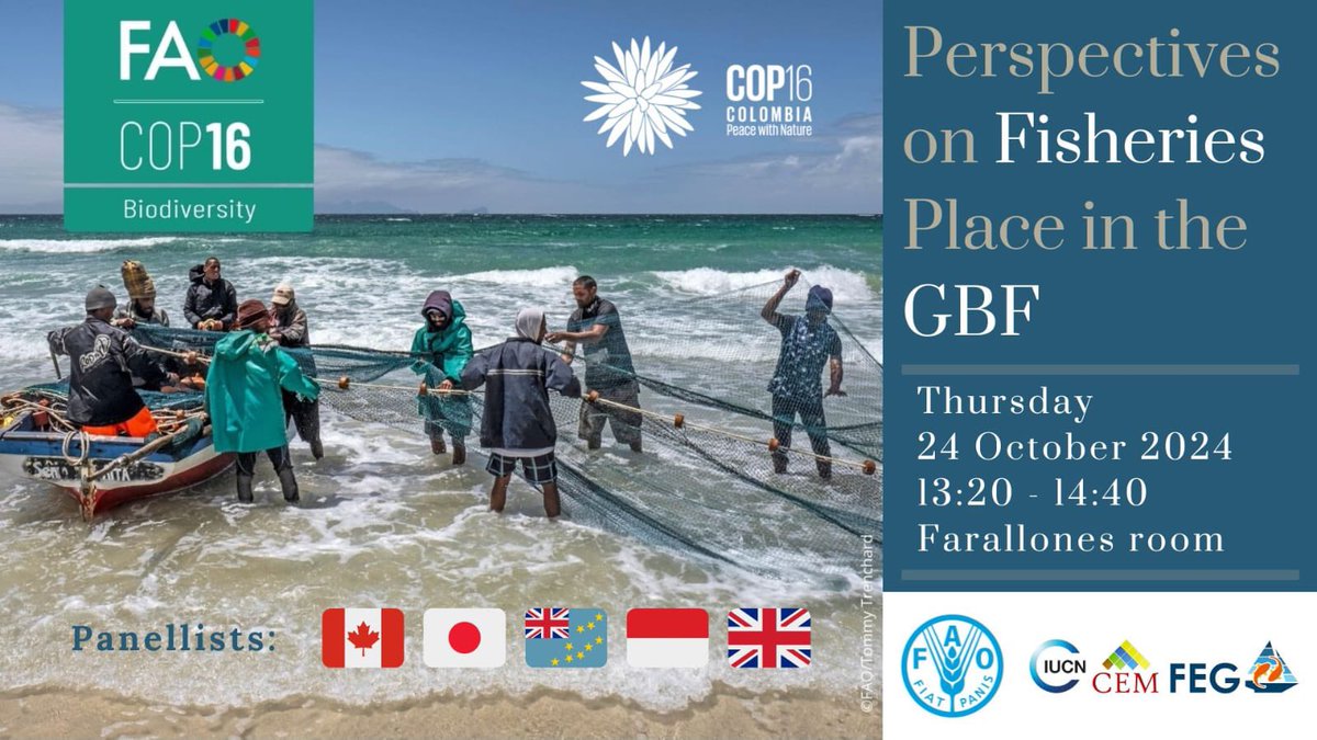 Mark Dickey-Collas 🏳️🌈 (@dickeycollas) on Twitter photo Pleased to be contributing to this side event - lunchtime tomorrow <a href="/UNBiodiversity/">UN Biodiversity</a> … join us to explore fisheries & #GBF Pleased to be contributing to this side event - lunchtime tomorrow <a href="/UNBiodiversity/">UN Biodiversity</a> … join us to explore fisheries & #GBF