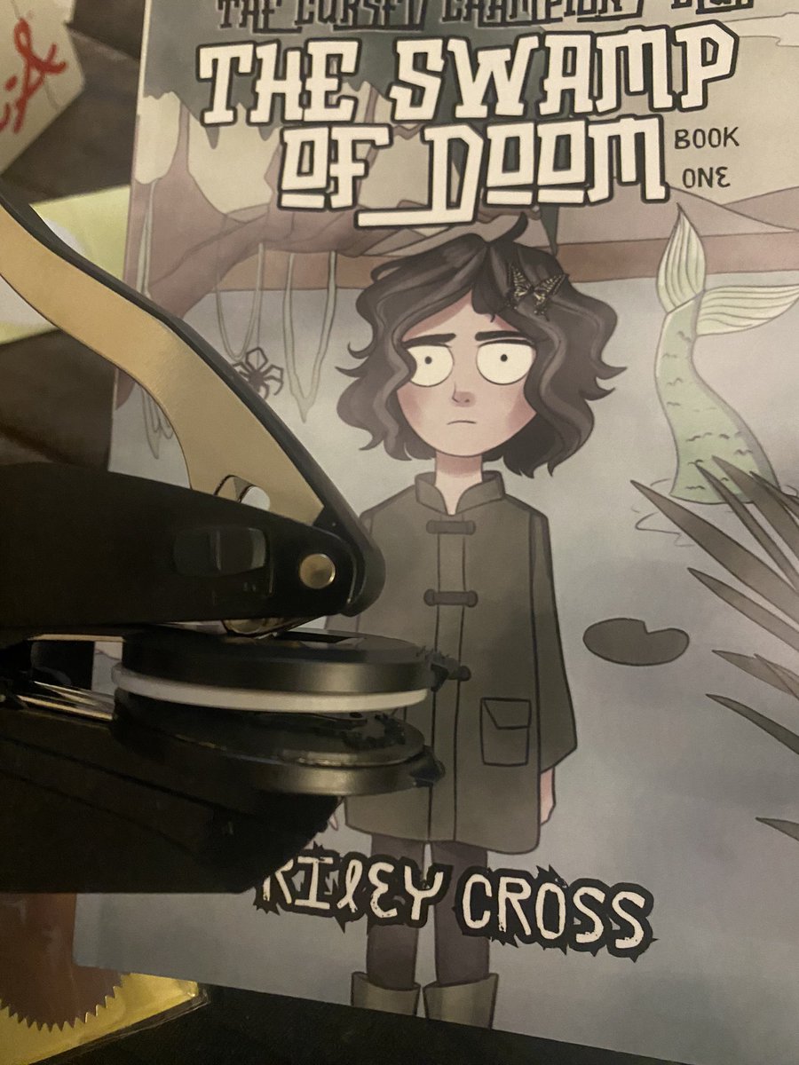 Riley Cross Author of Disconnected & Swamp of Doom tweet media