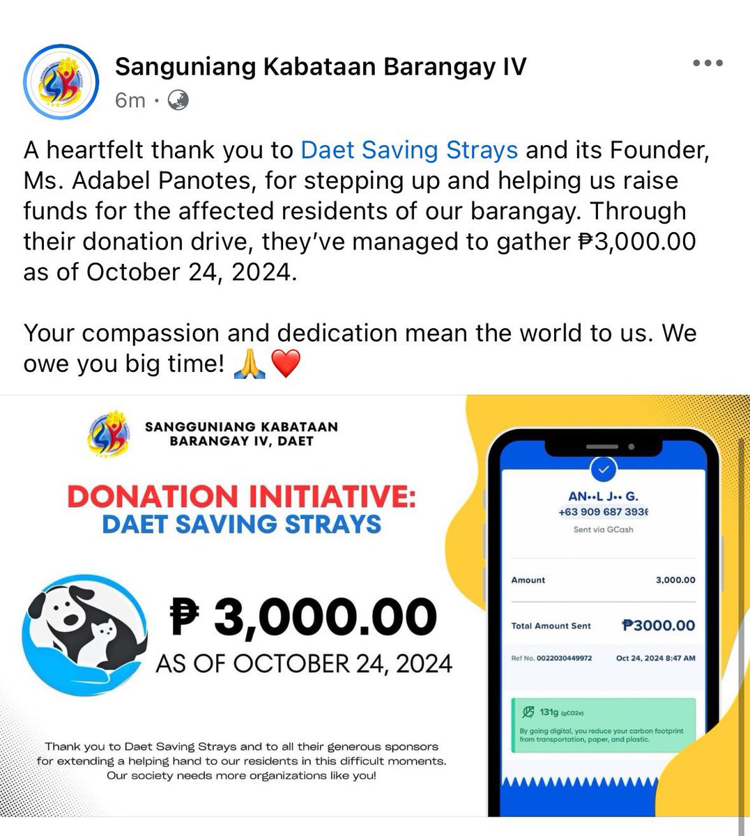 hello guys, DAET CAMARINES NORTE needs donation for their barangay. if you have the means to donate, please do so. you can visit their fb page for validity.

pls rt &amp; spread. any amount will do, and your help would be greatly appreciated. thank you ❤️‍🩹 #KristinePH