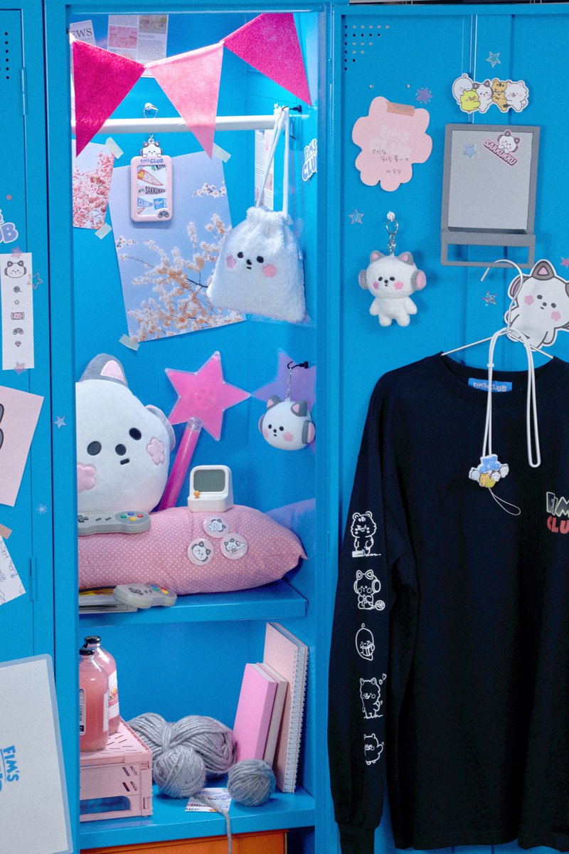LE SSERAFIM Official Character 'FIM'S CLUB' Merch. - SAKKUKKU