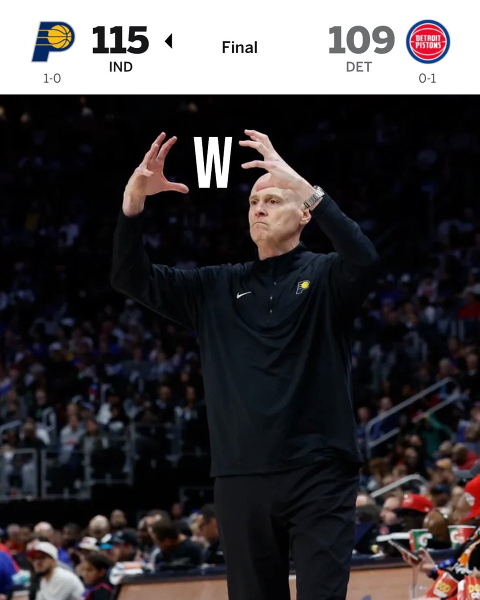 The Pacers win their season opener