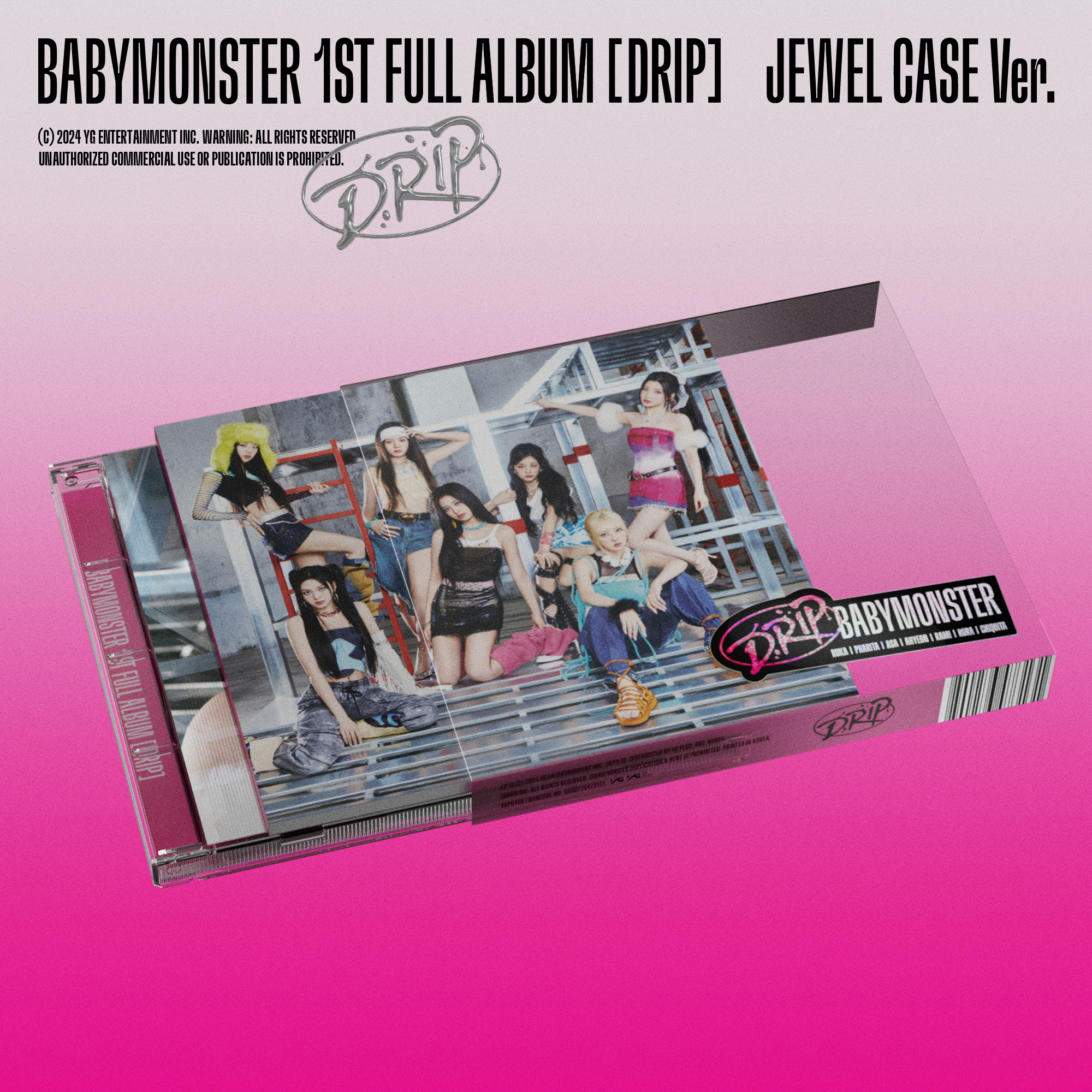 BABYMONSTER - DRIP [YG TAG Album Ver] – Kpop Exchange