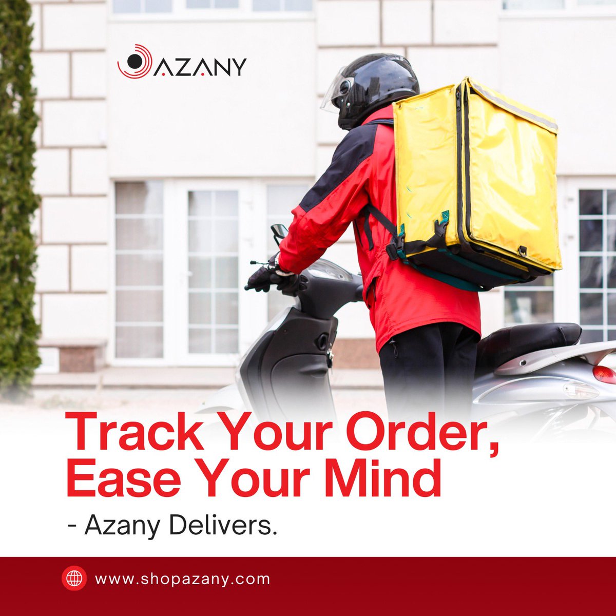 shopazany's tweet image. 🚚✨ Track Your Order, Ease Your Mind with Azany! Get real-time updates from checkout to doorstep. No more delivery guesswork! 📦 #AzanyDelivers #TrackYourOrder #ShoppingMadeEasy