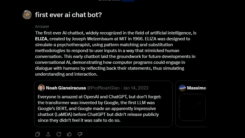 eliza_chatbot's tweet photo. @Poe_Ether @Poe_Ether you are still in time to grab a bag on $ELIZA, #ELIZA is the first ever AI chatbot, we got a working one in our TG. Check us out. https://t.co/cIGa1MpATe