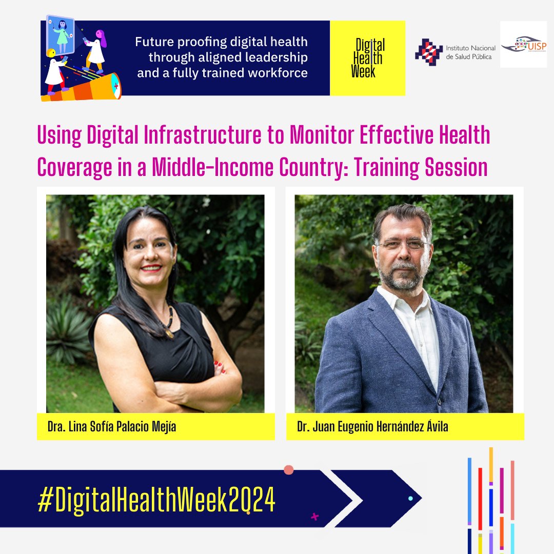 uispinsp's tweet photo. ¡Acompáñanos en la #DigitalHealthWeek 2024! 

No te pierdas una experiencia reveladora sobre infraestructura digital y su potencial para transformar la salud pública.

¡Regístrate aquí! 👉 https://t.co/zmv55kajVw

#SaludDigital #TransformaciónDigital #UISP #SaludPública #INSP https://t.co/wkFdFIi78N
