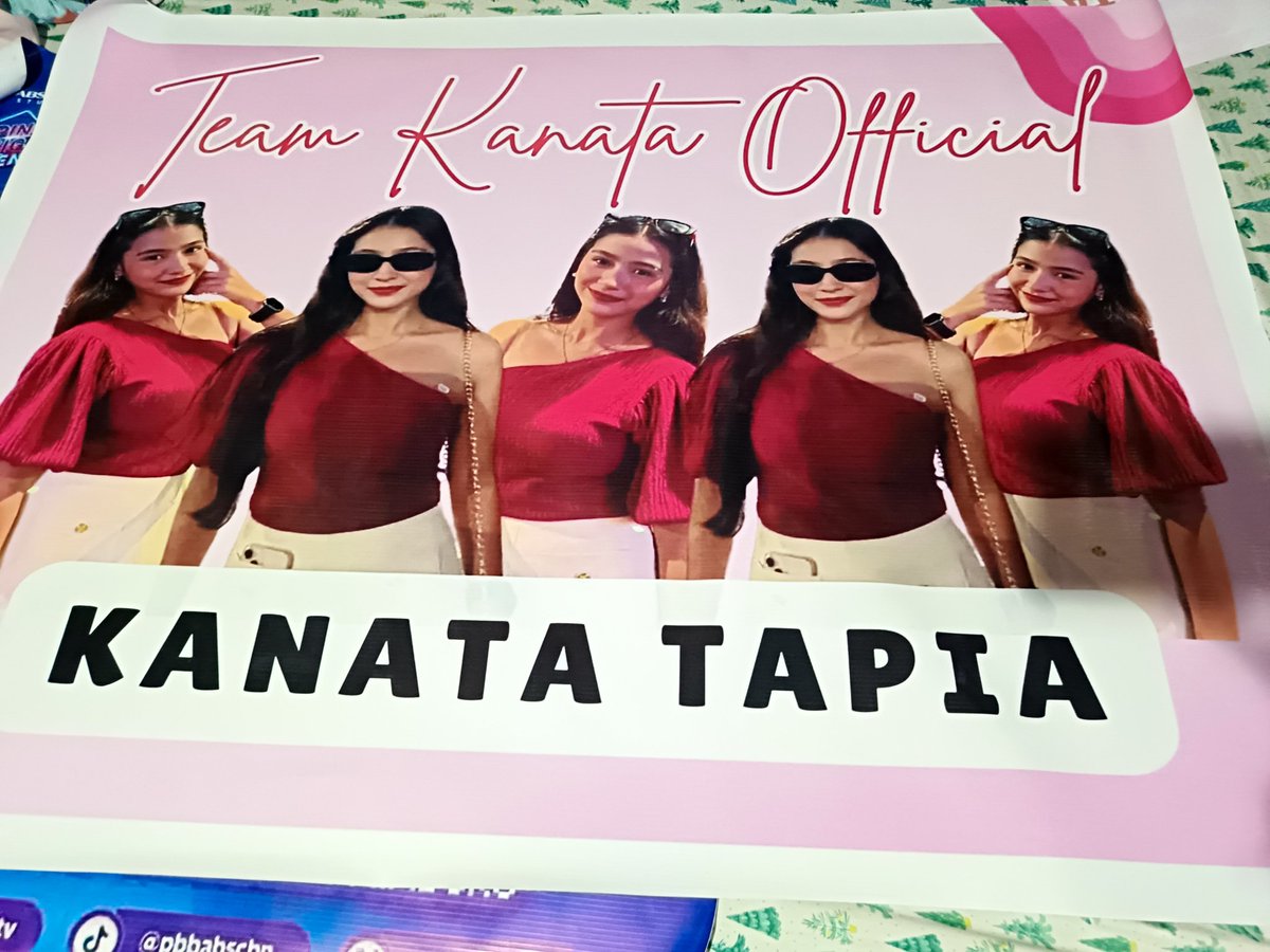Kanata_TeamLive's tweet photo. So here we are. We are ready to cheer you on Saturday love @KanataTapia 😍 This is our 1st time but I assured you that this is not the last,it just a beginning of your journey in showbiz and so us your supporters.
To all who participated in this project, Thank you so much🥹🙏🩷 https://t.co/CS1tCkKYfX
