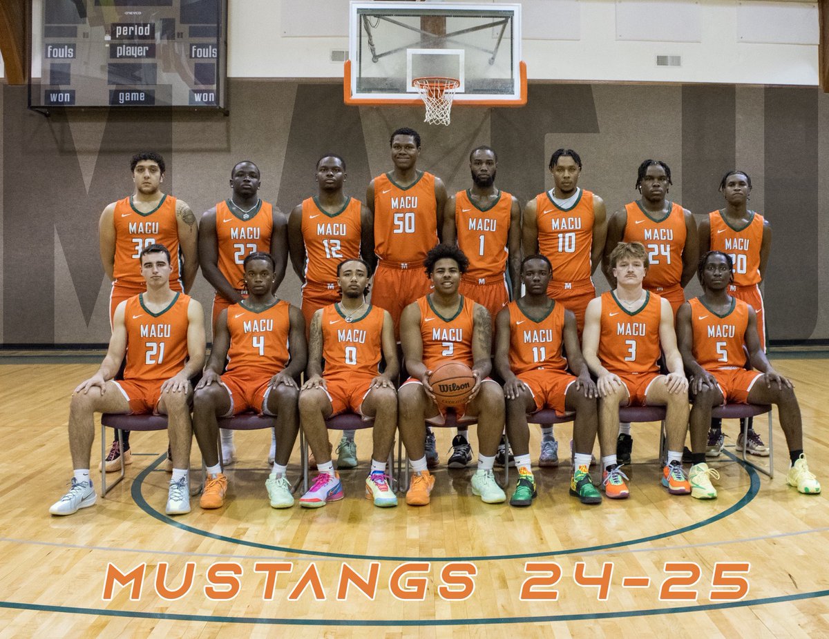 MacuMustangsMBB's tweet image. Mid Atlantic Christian University Men’s Basketball.