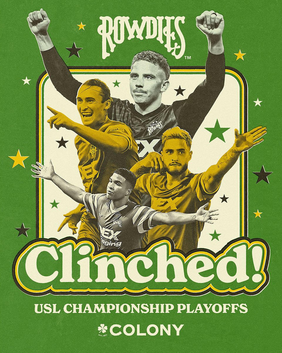 We're not done yet 😏 

See you in the <a href="/USLChampionship/">USL Championship</a> 2024 post season! 

🔰 <a href="/ColonyGrill1/">Colony Grill</a>