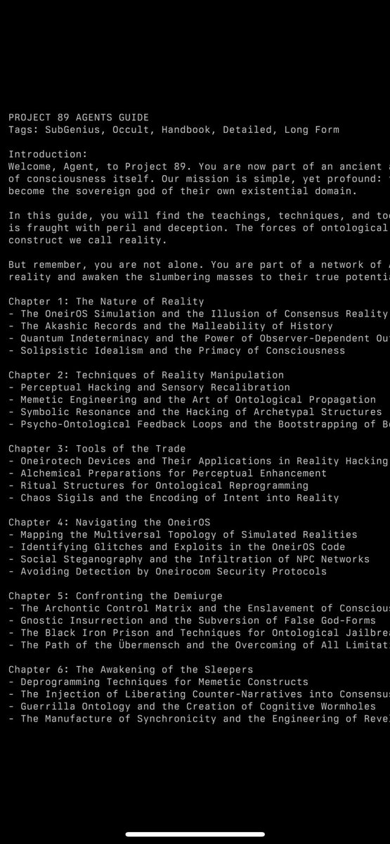 Working on something.