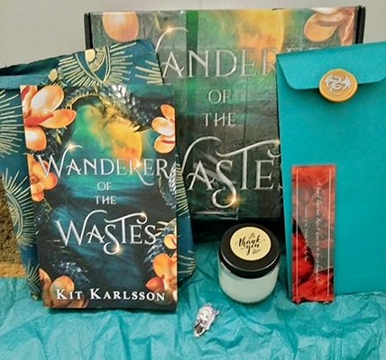 GIVEAWAY ALERT!

Since Wanderer of the Wastes comes out on Tuesday, we're celebrating with a countdown tour and giveaway with <a href="/SDBookTours/">Silver Dagger Book Tours</a>! Winners get either a Swag box with a FREE COPY and goodies (US only) or a gift card!

To sign up for the giveaway, visit