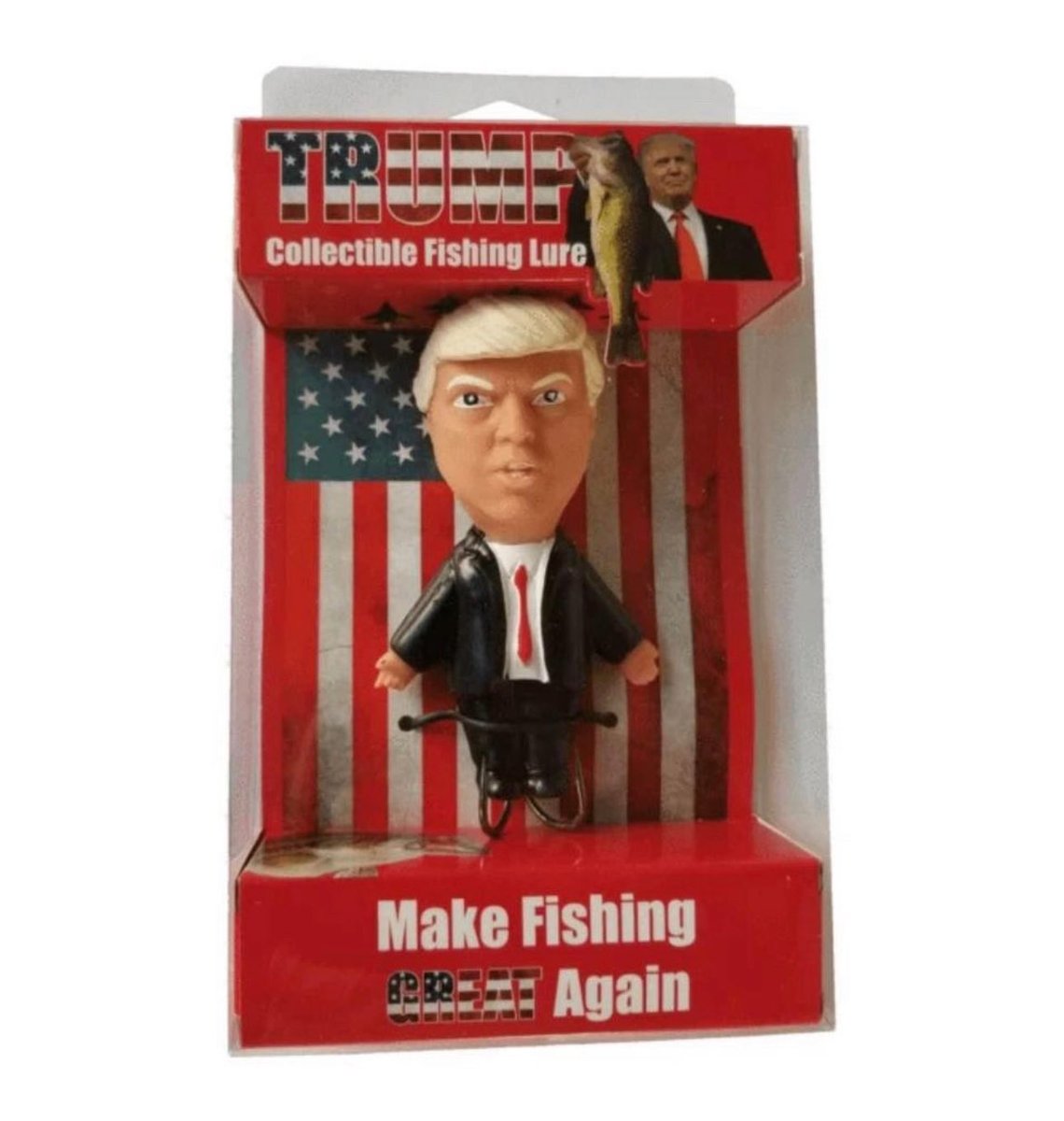 alistlures's tweet photo. @realDonaldTrump It’s because she isn’t using the word’s best fishing lure !! #makefishinggreatagain !!! https://t.co/q9GoC6d5OT