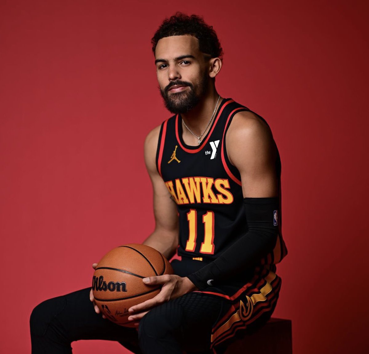 PolymarketHoops's tweet photo. Trae Young and Onyeka Okongwu are the first Hawks duo to each score 25+ PTS in a season opener since 1993. https://t.co/pbRqf0Ch0Q