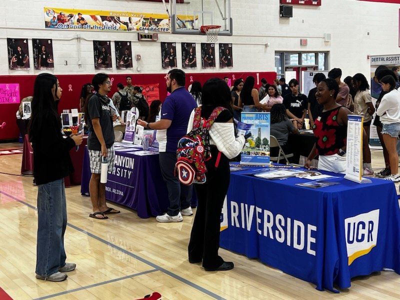 Brunel Merilus (@rvhsmerilus) on Twitter photo <a href="/RVHS_Mustangs/">Rancho Verde HS</a> College Fair! Thank you to all participants for coming out and providing College and Career information for our Mustangs! <a href="/mvcollege/">Moreno Valley College</a> <a href="/lasierranews/">La Sierra University</a> <a href="/calbaptist/">California Baptist University (CBU)</a> <a href="/UCRiverside/">UC Riverside</a> <a href="/USMC/">U.S. Marines</a> <a href="/USArmy/">U.S. Army</a> <a href="/NationalGuard/">National Guard</a> <a href="/gcu/">Grand Canyon U</a> <a href="/RVHS_Mustangs/">Rancho Verde HS</a> College Fair! Thank you to all participants for coming out and providing College and Career information for our Mustangs! <a href="/mvcollege/">Moreno Valley College</a> <a href="/lasierranews/">La Sierra University</a> <a href="/calbaptist/">California Baptist University (CBU)</a> <a href="/UCRiverside/">UC Riverside</a> <a href="/USMC/">U.S. Marines</a> <a href="/USArmy/">U.S. Army</a> <a href="/NationalGuard/">National Guard</a> <a href="/gcu/">Grand Canyon U</a>
