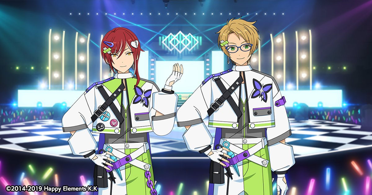 スカウト情報】 夏目と真のカードにはルーム衣装が付いています🎵 ⭐5