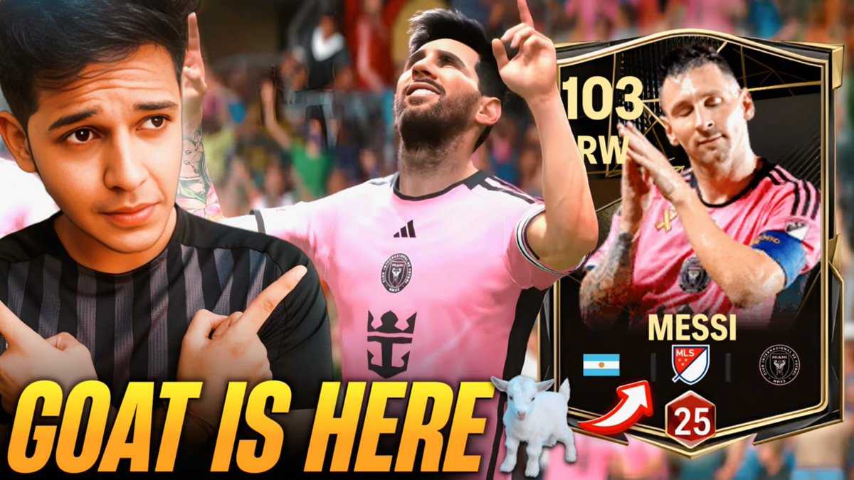 ARE U EXCITED FOR TODAYS VIDEO 
#messi #youtube #EAFC25
