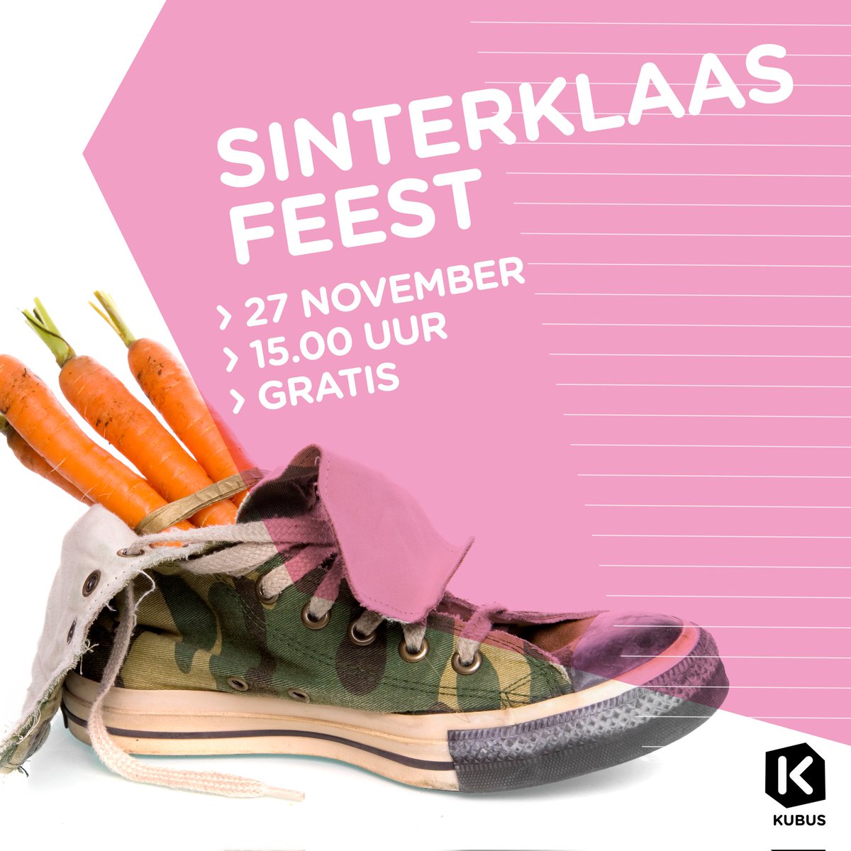 Save the Date! 🗓

Beleef samen met ons het grote Sinterklaasfeest op woensdagmiddag 27 november! 🎁

📅 Datum: Woensdag 27 november
⏰ Tijd: 15:45 
📍 Locatie: De Kubus Lelystad

Gratis toegankelijk.
#sinterklaasfeest