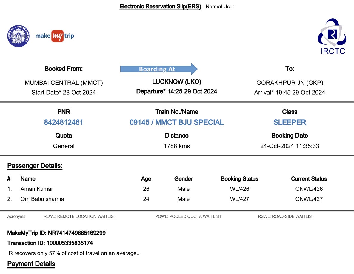 😡 Pathetic service <a href="/makemytrip/">MakeMyTrip</a>! Booked Mumbai to Gorakhpur, got Lucknow to Gorakhpur instead. Customer care said cancel &amp; rebook but with HUGE fees! Why should I pay for their mistake? 😡 #makemytrip #badservice