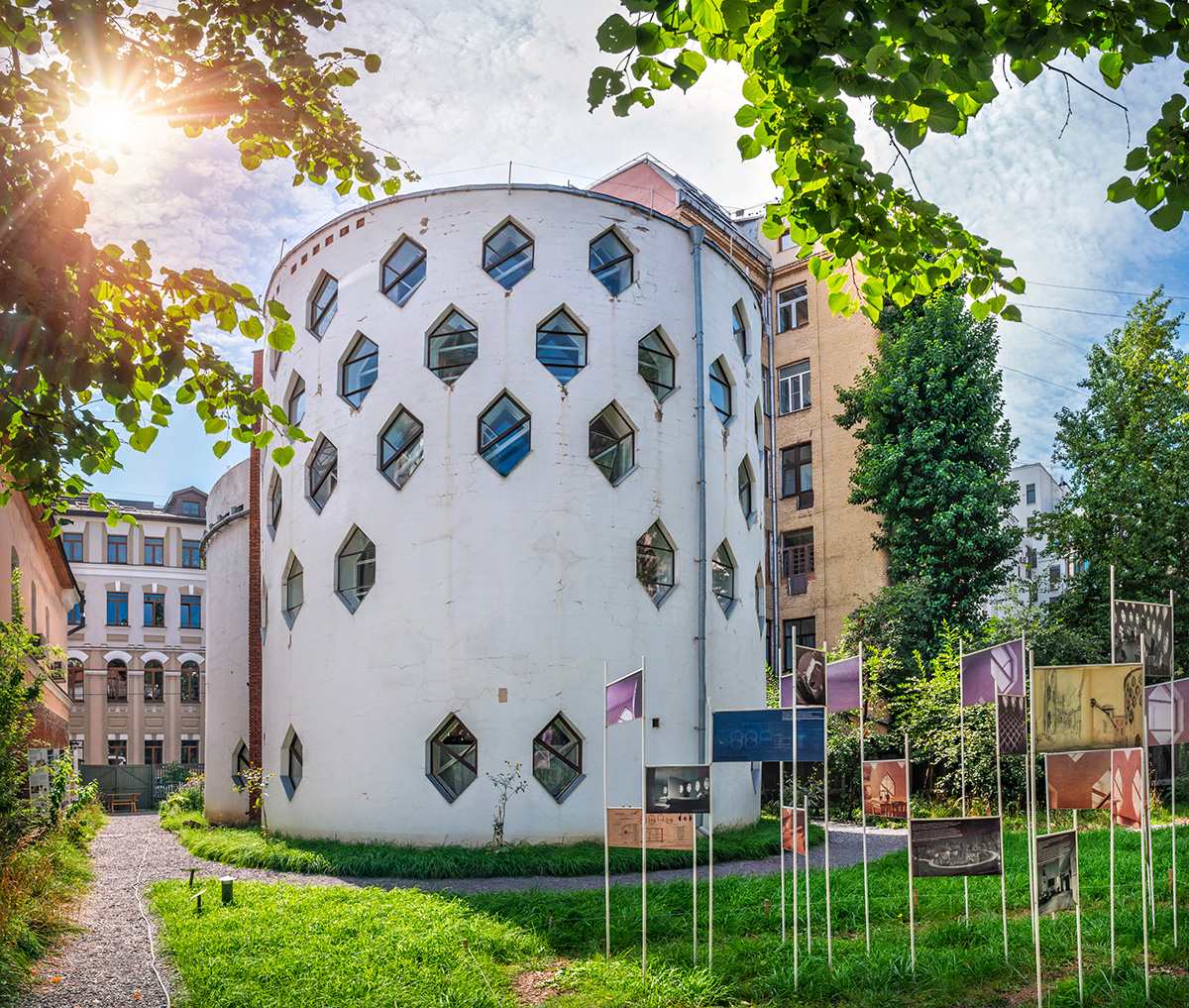 ロシアの奇妙な建物 ???? 6⃣? メーリニコフ邸（モスクワ） 建築 