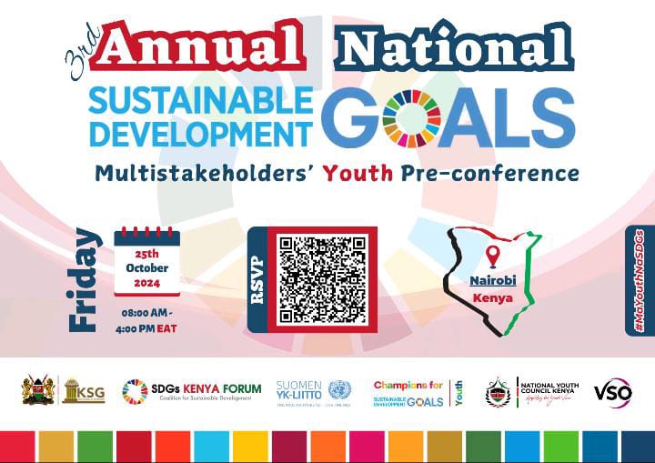 Form ni #MayouthnaSDGs!  

🗓️Tomorrow, we’re diving deep into the role of youth in driving SDG implementation and review. Youth voices are getting louder in all platforms!

👉Join us for the 3rd Annual Multistakeholders' Youth Pre-Conference as we gear up to the main conference.