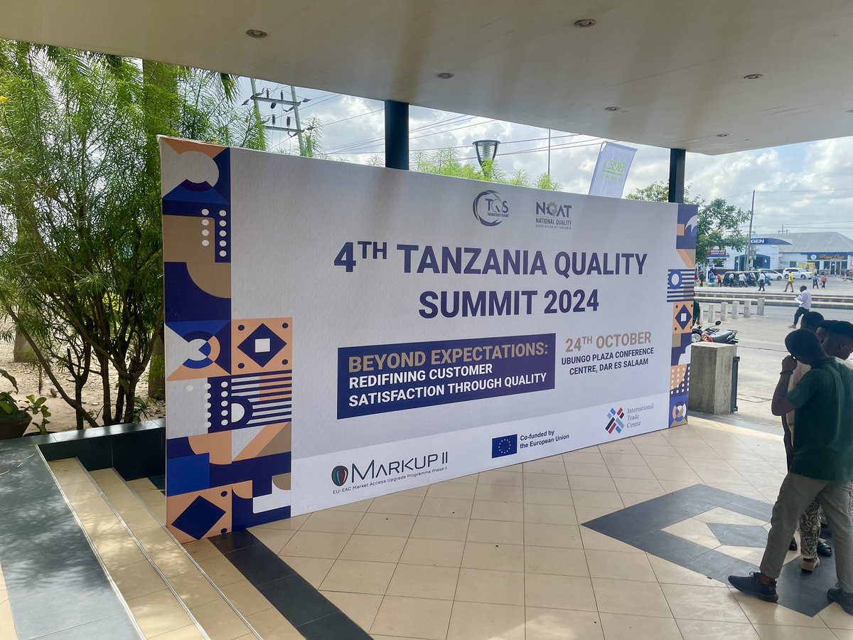 QualitySummitTZ's tweet photo. “Welcome to TQS 2024! 🚀 We’re thrilled to have you at the Ubungo Plaza Conference Centre for an exciting day of innovation, learning, and networking. Get ready to dive into the future of tech and business—happening now! 

#TQS2024 #NQATinAction https://t.co/RQuXmnLwzq