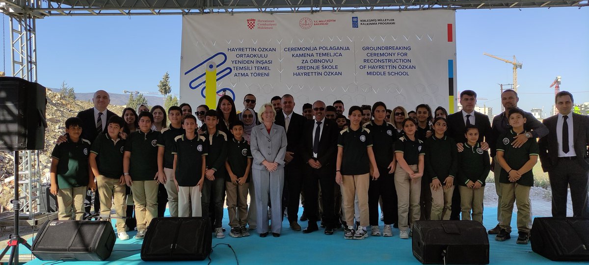 UNDP Türkiye 🇹🇷 (@undpturkiye) on Twitter photo In line with <a href="/UNDP/">UN Development</a>’s principle of “leaving no one behind,” the school will ensure full physical accessibility for children and adults with disabilities, using the latest technologies and universal design principles.
For more details 🔗 undp.org/turkiye/press-… In line with <a href="/UNDP/">UN Development</a>’s principle of “leaving no one behind,” the school will ensure full physical accessibility for children and adults with disabilities, using the latest technologies and universal design principles.
For more details 🔗 undp.org/turkiye/press-…