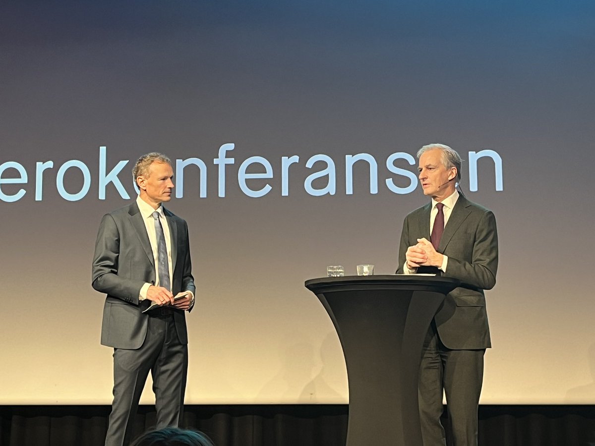 Ideen om en «markagrense» i oljepolitikken er en spennende ide, sier Jonas Gahr Støre på #zerokonferansen