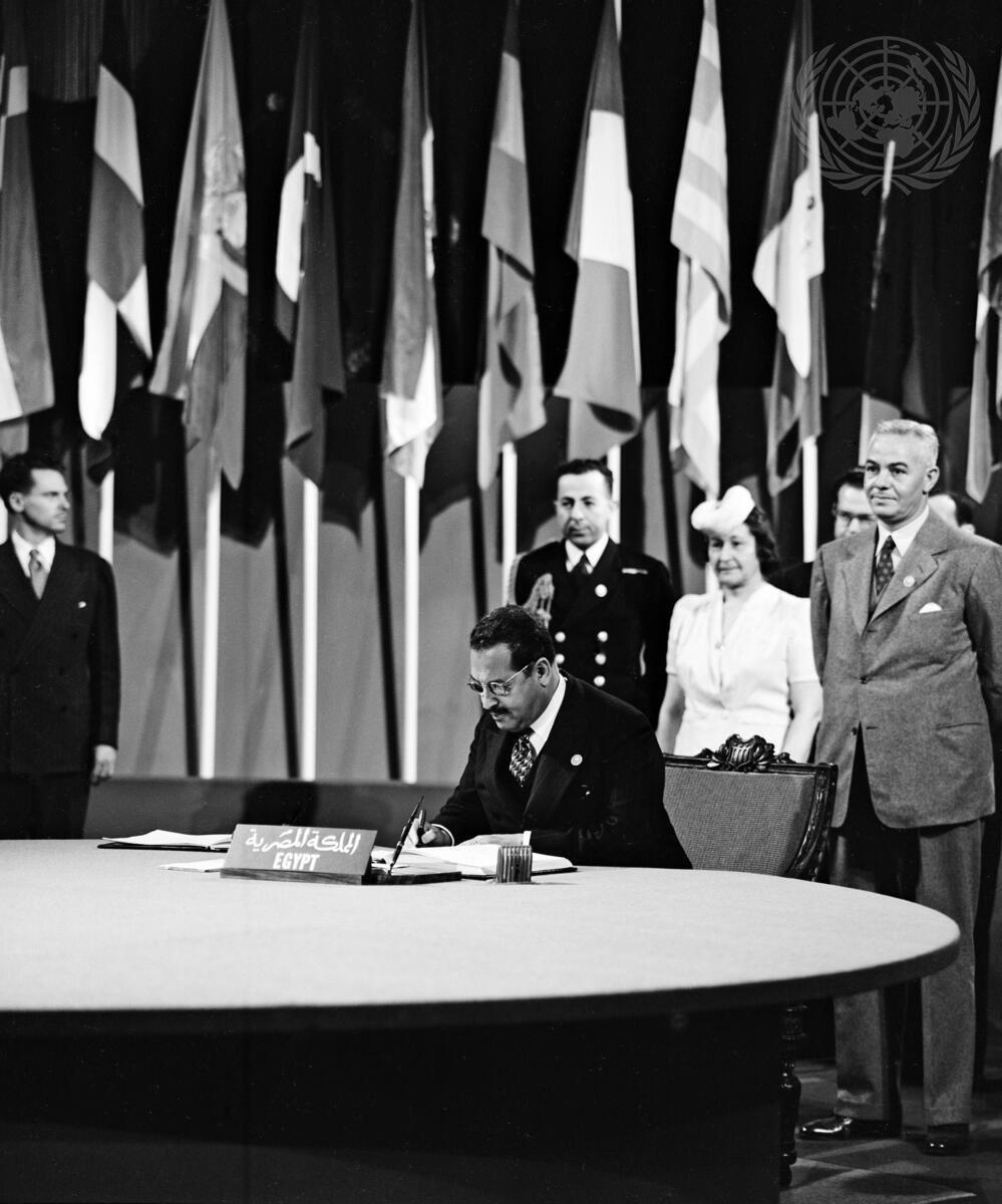 على مدار ٧٩ عاماً، عملت مصر والأمم المتحدة معاً عن كثب ليكون العالم اكثر امنا وسلاما. في احتفالنا بيوم الأمم المتحدة، نؤكد التزامنا بمبادئ ميثاق الأمم المتحدة والقانون الدولي.
🇪🇬🇺🇳