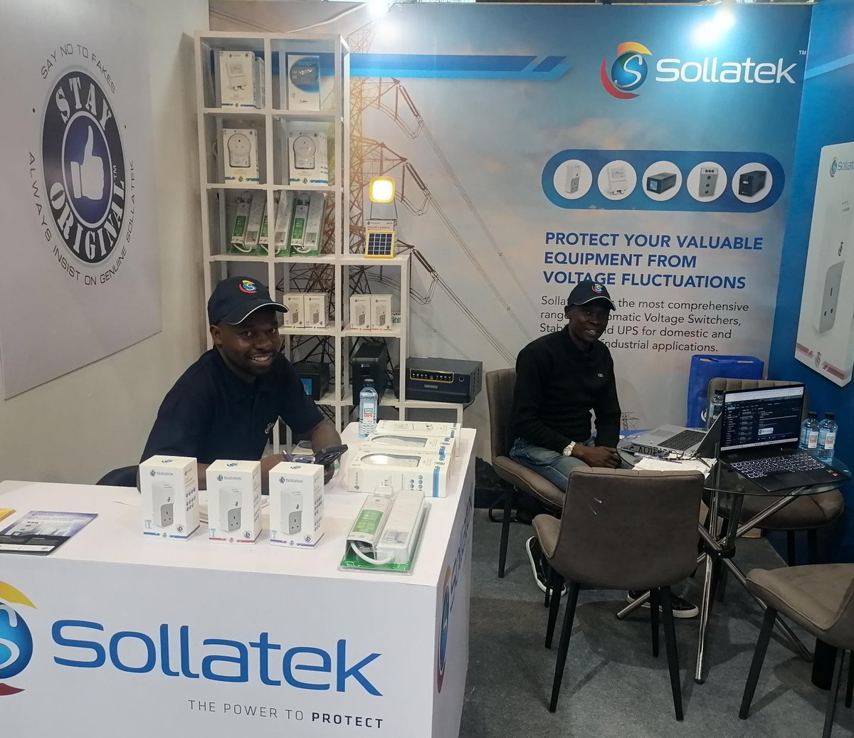 🏡 We’re at the 36th Kenya Homes Expo! 🏡
Come visit us at the KICC and check out our exclusive offers on Sollatek’s range of power protection solutions, including Guards, UPS systems, Inverters, and so much more! 
Stop by and let’s chat on how we can help power your world!