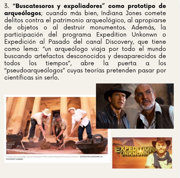 “¿Tenía Indiana Jones razón?”… Desde Némesis nos gustaría llamar la atención sobre este tipo de titulares que ofrecen los medios de comunicación que siguen presentando una imagen estereotipada muy distante de lo que realmente es la arqueología…