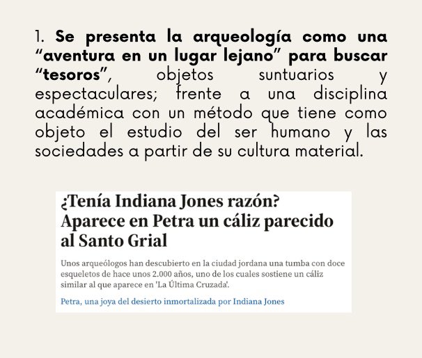 _anemesis's tweet photo. “¿Tenía Indiana Jones razón?”… Desde Némesis nos gustaría llamar la atención sobre este tipo de titulares que ofrecen los medios de comunicación que siguen presentando una imagen estereotipada muy distante de lo que realmente es la arqueología… https://t.co/DGnR1dz2kF
